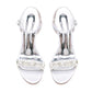 Open Toe Summer Heels Pearls Wedding Shoes Ankle Strap Party Sandals