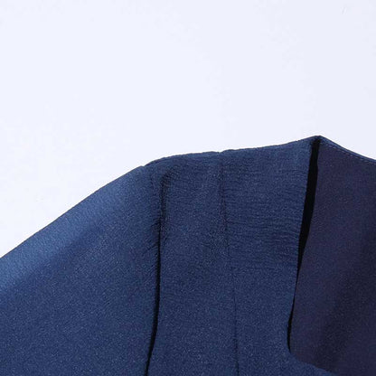 Pleated Square-Neck Ruffles Mini Dress Lotus Sleeves