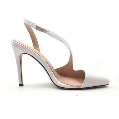 Pointed Toe Stiletto High Heel Slingbacks Slip On Wedding Shoes Office OL Pumps