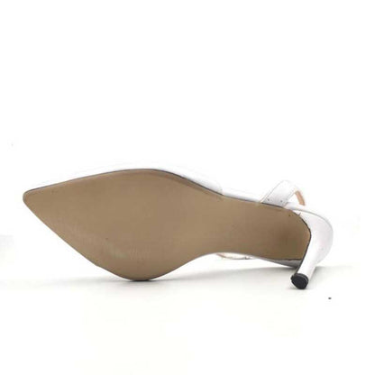 Pointed Toe Stiletto High Heel Slingbacks Slip On Wedding Shoes Office OL Pumps