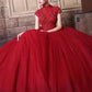 Red Ball Gown Long Prom Dress Off Shoulder Ball Gown Wedding Dress