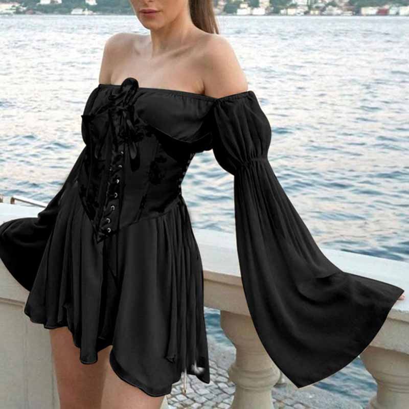 Renaissance Dress Vintage Lace Up Tie Back Bustier Corset Top SD Dresscode & Fashiontrends Renaissance Dress Vintage Lace Up Tie Back Bustier Corset Top SD Dresscode & Fashiontrends