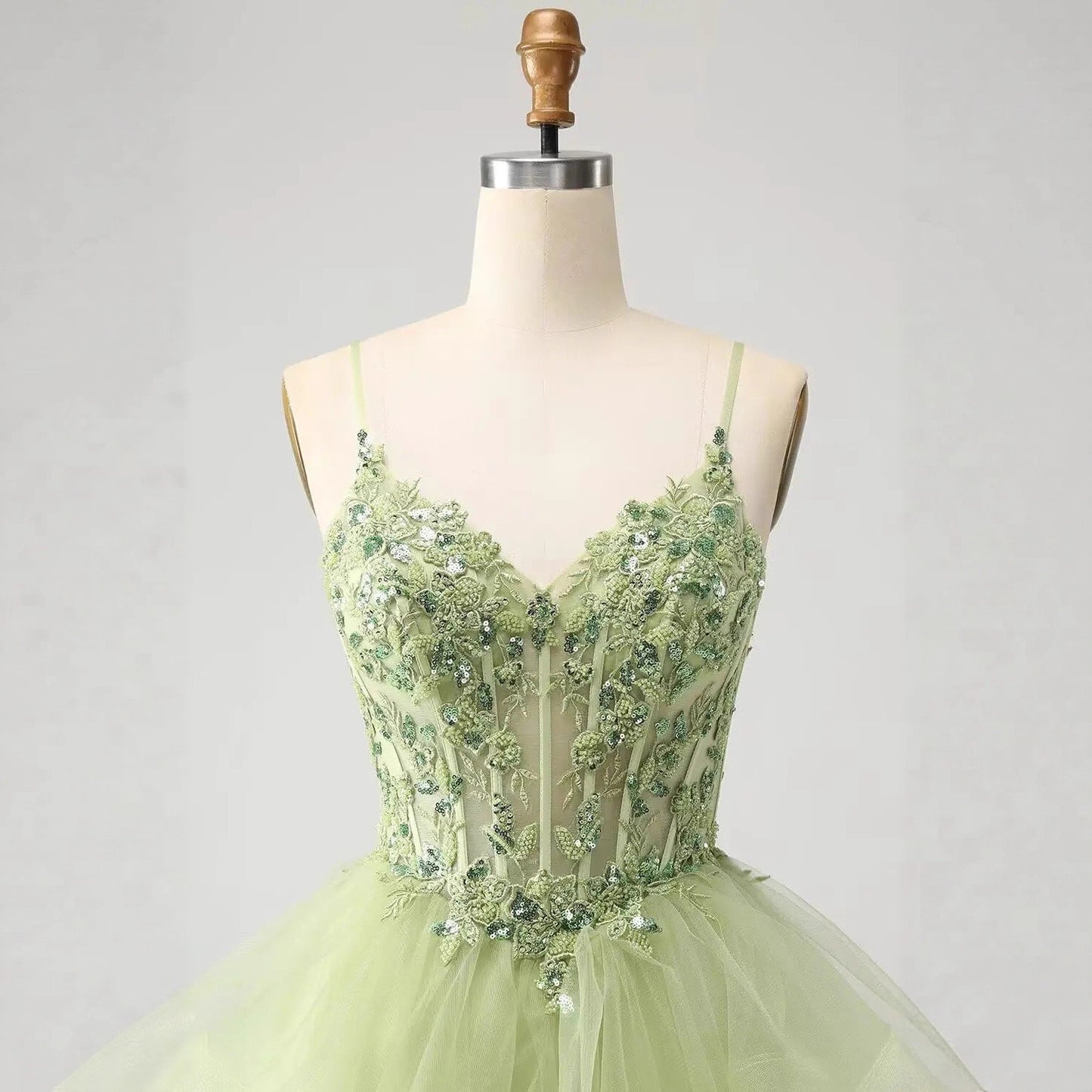 Tulle Homecoming Dress | Vary Color Sequin Embellished Cocktail Party Short Dress