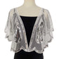 Sequin Mesh Shawl Wraps Evening Prom Cape Scarf