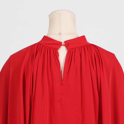 Shawl Ruch Cutout Pants Set 2 PCS Pantsuit