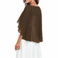 Sheer Shawls Chiffon Capes Wraps For Evening Dresses Soft Wedding Cover Up