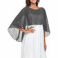 Sheer Shawls Chiffon Capes Wraps For Evening Dresses Soft Wedding Cover Up