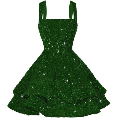 Short Sparkly Homecoming Dresses Sweet 16 Tiered Short Cocktail Party Gown