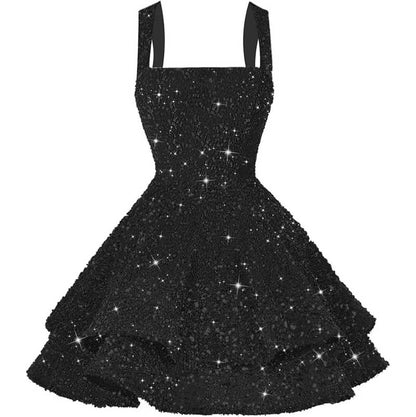 Short Sparkly Homecoming Dresses Sweet 16 Tiered Short Cocktail Party Gown