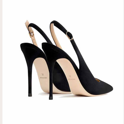 Singback 10cm Stiletto Heels - Pointed Toe Pumps for Women