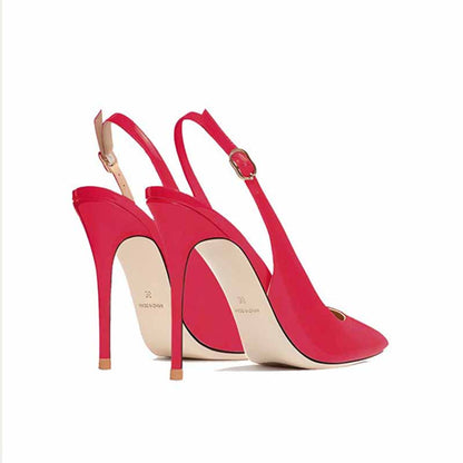 Singback 10cm Stiletto Heels - Pointed Toe Pumps for Women