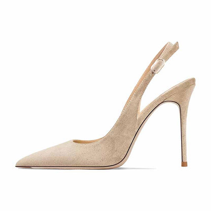 Singback 10cm Stiletto Heels - Pointed Toe Pumps for Women
