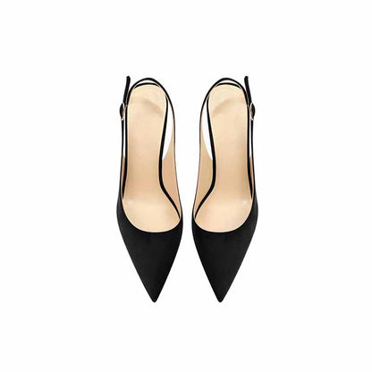Singback 10cm Stiletto Heels - Pointed Toe Pumps for Women
