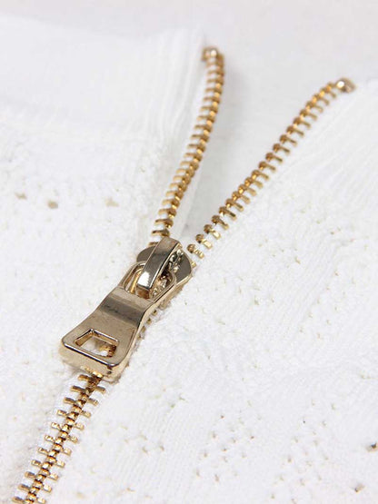 Sleveless Knitted Halter-Neck Midi Dresses