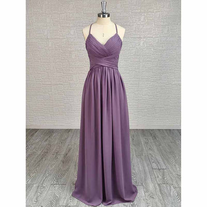 Spaghetti Strap A-Line Bridesmaid Dress – Wedding Guest & Bridal Party Dress