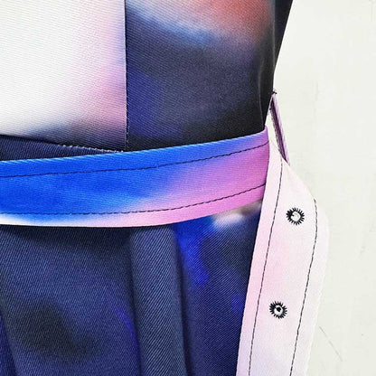 Strapless Floral-Printed Long Dress