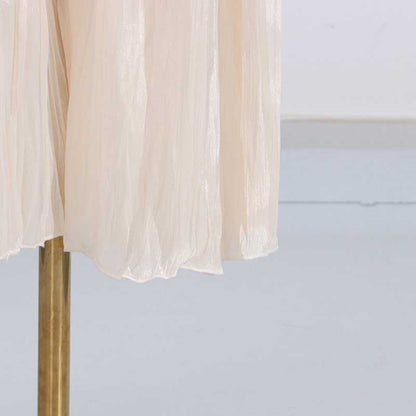 Strapless Ruched Ruffle Maxi Dress