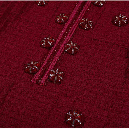 Textured Knitted Midi Dress