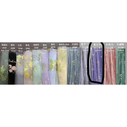 Tulle Flower Embroidered Prom Dress V-Neck Short Sleeve Evening Dress with Slit