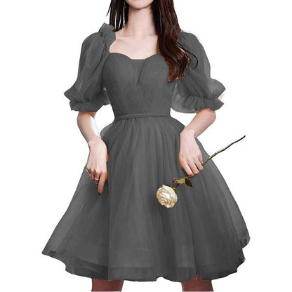 Tulle Homecoming Dresses Teens Short Prom Dress Juniors Cocktail Dress