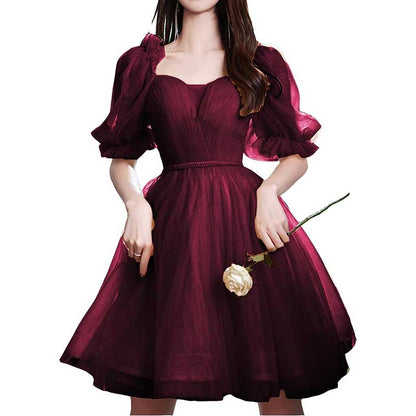 Tulle Homecoming Dresses Teens Short Prom Dress Juniors Cocktail Dress