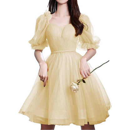 Tulle Homecoming Dresses Teens Short Prom Dress Juniors Cocktail Dress