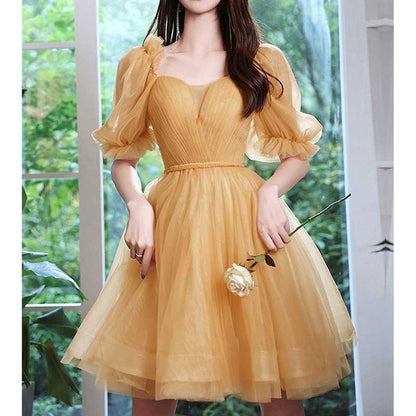 Tulle Homecoming Dresses Teens Short Prom Dress Juniors Cocktail Dress