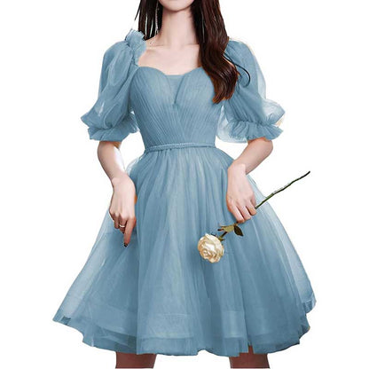 Tulle Homecoming Dresses Teens Short Prom Dress Juniors Cocktail Dress