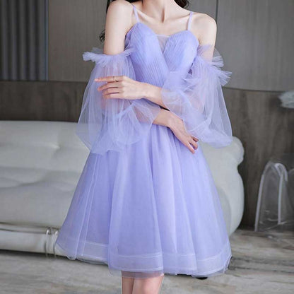 Tulle Homecoming Dresses Teens Short Prom Dress Juniors Cocktail Dress