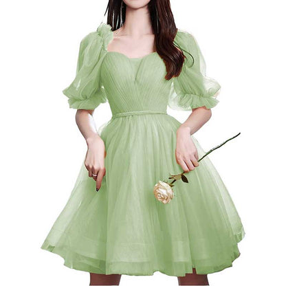 Tulle Homecoming Dresses Teens Short Prom Dress Juniors Cocktail Dress