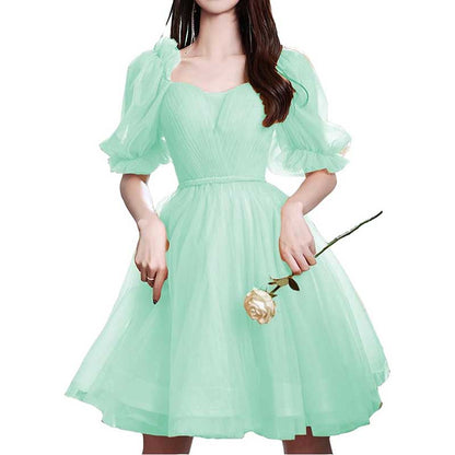 Tulle Homecoming Dresses Teens Short Prom Dress Juniors Cocktail Dress