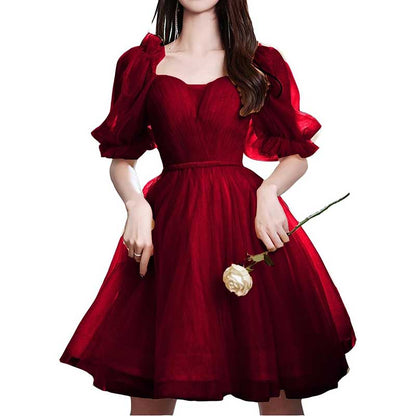 Tulle Homecoming Dresses Teens Short Prom Dress Juniors Cocktail Dress