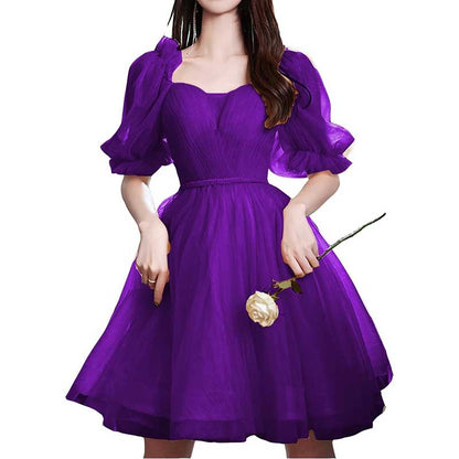 Tulle Homecoming Dresses Teens Short Prom Dress Juniors Cocktail Dress