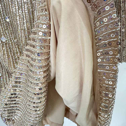 Women Crystal Crunch Mini Dress