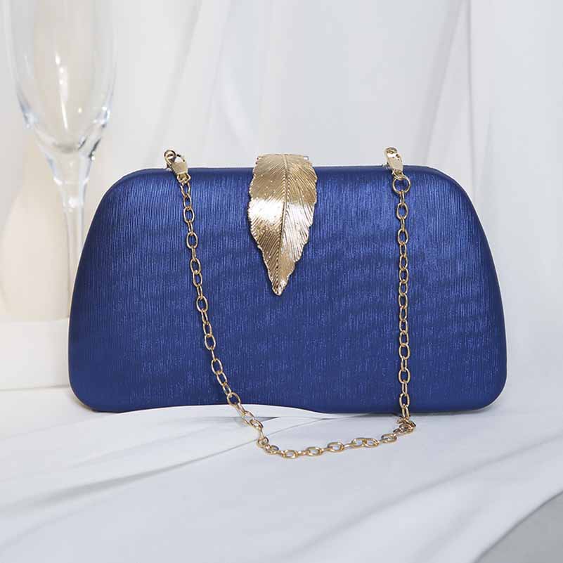 Women Evening Bag Metal Handbag Clutch for Wedding Party Prom Cocktail Purse