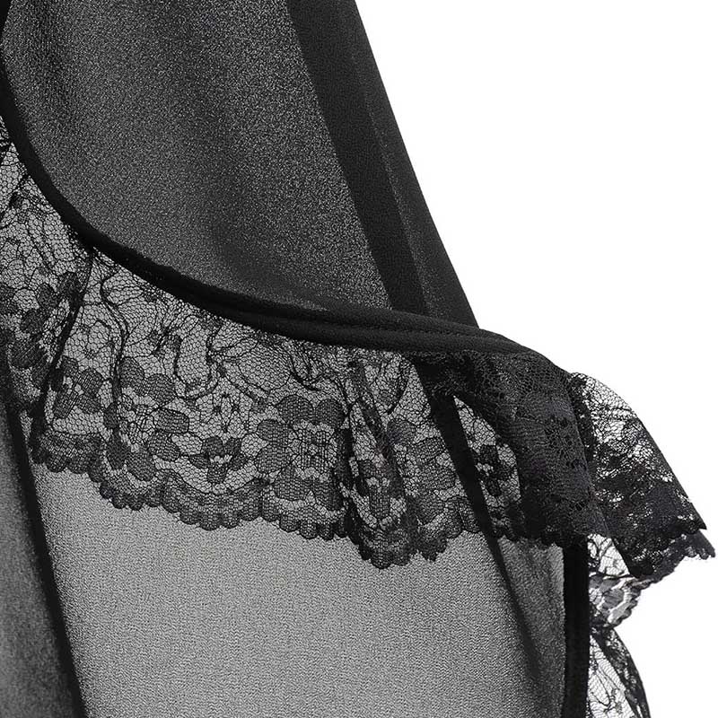 Women Gothic Tulle Sleeves Chiffon Victorian Detachable Sleeve Lace Stage Gloves