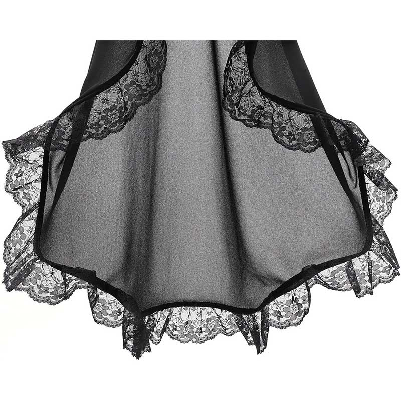 Women Gothic Tulle Sleeves Chiffon Victorian Detachable Sleeve Lace Stage Gloves