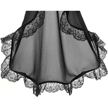 Women Gothic Tulle Sleeves Chiffon Victorian Detachable Sleeve Lace Stage Gloves