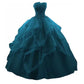 Women Strapless Sleeveless Long Prom Dress Wedding Ball Gown Dress