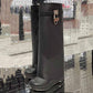 Women Padlock Knee High Boots Fold Over Platform Wedge Boots