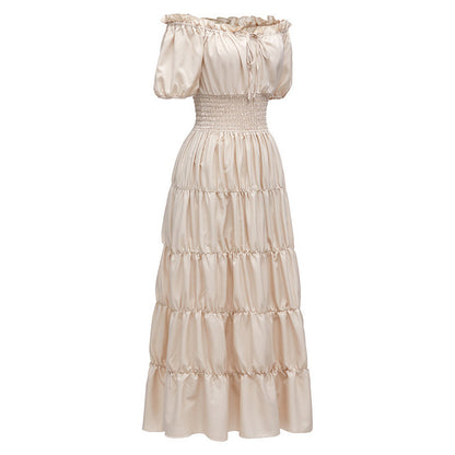 Women Renaissance Dress Pirate Peasant Wench Irish Costume Medieval Boho Chemise