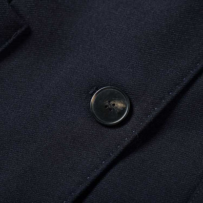 Women's 2 Piece Pant Suit Set | Coffee, Navy, Black Polyester Blazer & Wide Leg Pants