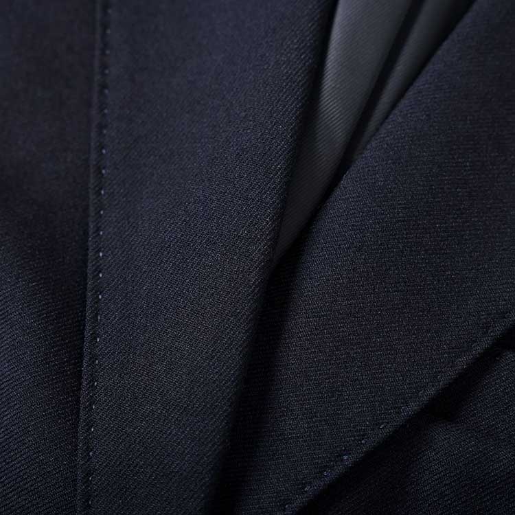 Women's 2 Piece Pant Suit Set | Coffee, Navy, Black Polyester Blazer & Wide Leg Pants