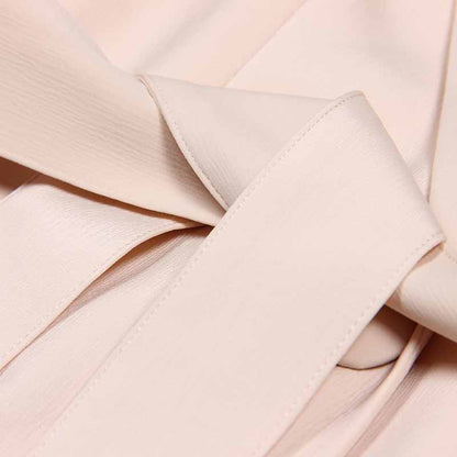 Women's Belted Blazer Suit Elegant Business Suit Formal Pantsuit