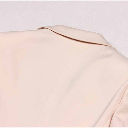 Women's Belted Blazer Suit Elegant Business Suit Formal Pantsuit