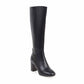 Women's Chunky Heel Knee High and Up Boots