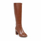 Women's Chunky Heel Knee High and Up Boots