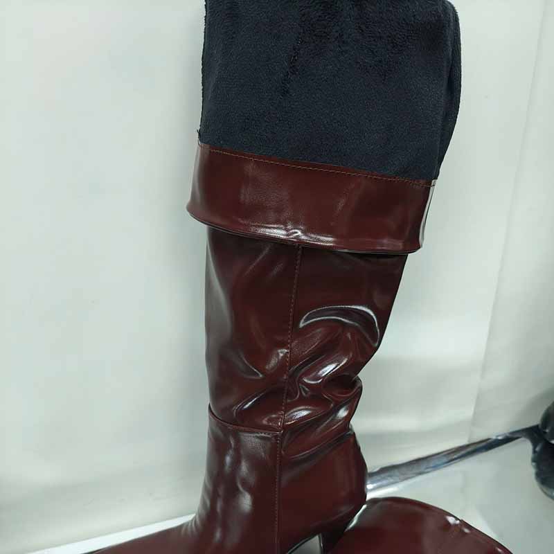 Women's Knee High Boots Stiletto High Heel Boots Plus Size