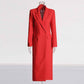 Women's Long Silhouette Coat Maxi Blazer