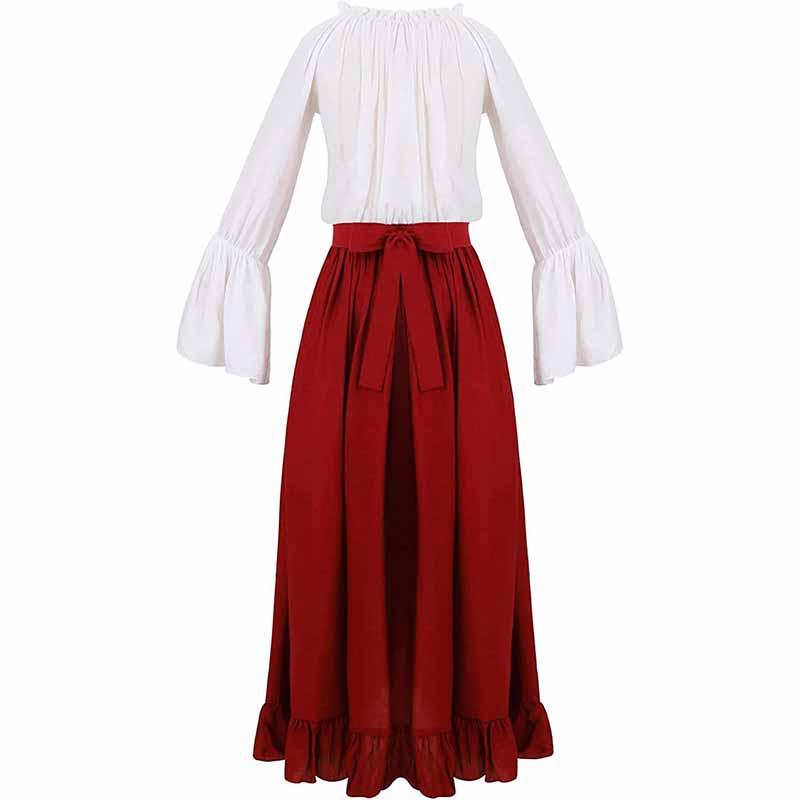 Women's Medieval Renaissance Costume Cosplay Dress Long Sleeve Vintage – SD  Dresscode & Fashiontrends